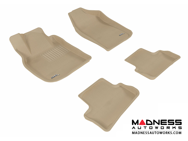 Chevrolet Cobalt Floor Mats (Set of 4) Tan by 3D MAXpider (20052010